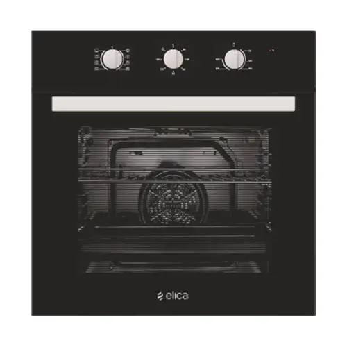 Elica EPBI 965 MMF Built in Oven with Roteisserie & 9 Cooking Functions, 65 Litres, 5 Level Adjustable Universal Pan, Enamel Interior Cavity (Black)