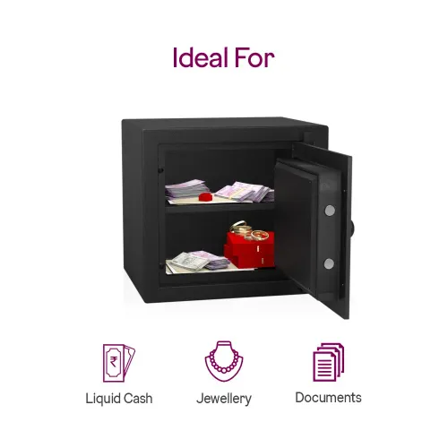 Godrej Rhino V1 Safe with GL Lock | Heavy-Duty Security Safe for Home & Office (Gold) 9 Godrej Rhino V1 Safe with GL Lock | Heavy-Duty Security Safe for Home & Office (Gold)