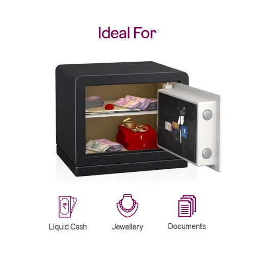 Godrej Ritz Biometric Safe with iBuzz Alarm | Advanced Security Safe for Home & Office (Black) 9 Godrej Ritz Biometric Safe with iBuzz Alarm | Advanced Security Safe for Home & Office (Black)