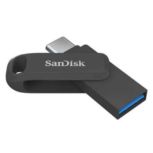 SanDisk Ultra Dual Drive Go USB 3.2 Gen 1 128GB Type-C OTG Pendrive with Up to 400MB/s Read Speed â?Black (5 Years Warranty)