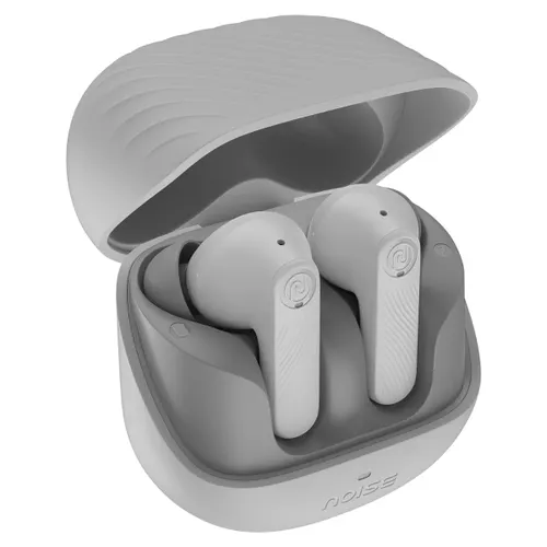 Noise BT TWS X2 Earbuds |  50H Playtime, Quad Mic ENC, Low Latency, IPX5, Bluetooth v5.3, Type-C Fast Charging (Pebble Grey)
