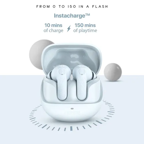 Noise BT TWS X2 Earbuds | 50H Playtime, Quad Mic ENC, Low Latency, IPX5, Bluetooth v5.3, Type-C Fast Charging (Tide Blue) 8 Noise BT TWS X2 Earbuds | 50H Playtime, Quad Mic ENC, Low Latency, IPX5, Bluetooth v5.3, Type-C Fast Charging (Tide Blue)
