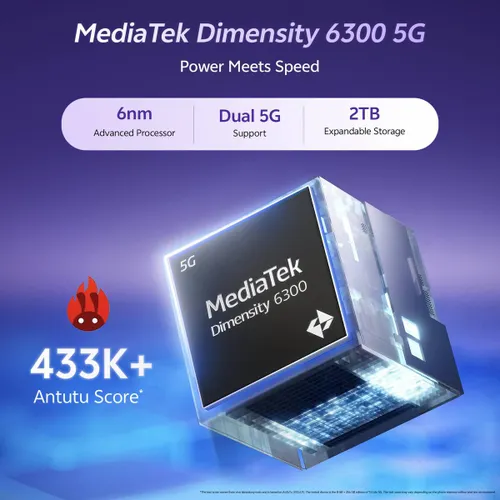 vivo T4 Lite 5G (4GB RAM, 64GB Storage) | Dimensity 6300 | 6000mAh Battery | 1000 nits Brightness | Prism Blue 4 vivo T4 Lite 5G (4GB RAM, 64GB Storage) | Dimensity 6300 | 6000mAh Battery | 1000 nits Brightness | Prism Blue