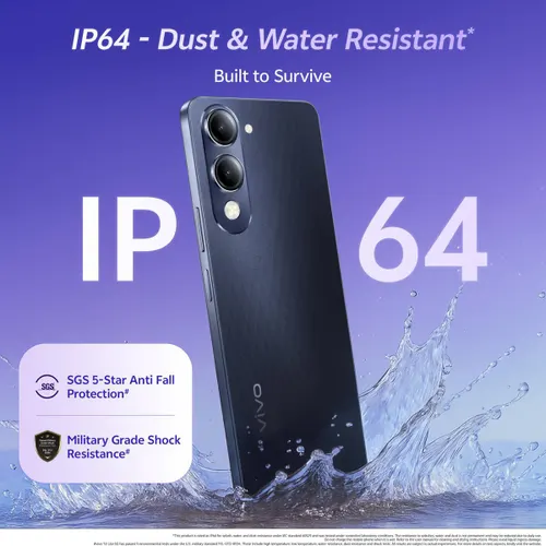 vivo T4 Lite 5G (4GB RAM, 64GB Storage) | Dimensity 6300 | 6000mAh Battery | 1000 nits Brightness | Prism Blue 5 vivo T4 Lite 5G (4GB RAM, 64GB Storage) | Dimensity 6300 | 6000mAh Battery | 1000 nits Brightness | Prism Blue