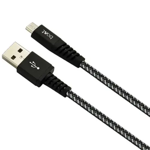 boAt Rugged 700 V3 Micro USB Cable with 480 Mbps Transmission Speed (1.5 Meters)