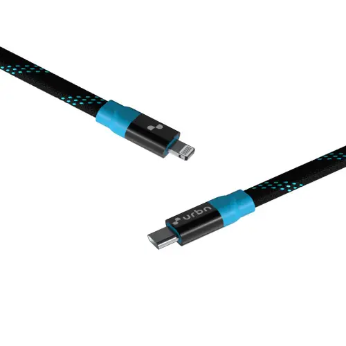 URBN 30W Super Fast Lightning MFi Certified Cable (Blue)
