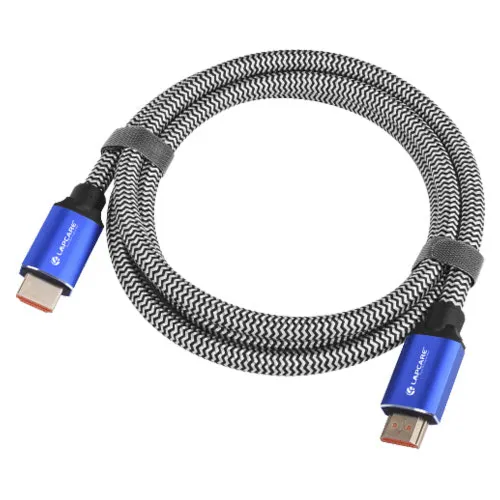Lapcare 4K High Speed HDMI 2.0 Farbric Braided Cable with Ethernet 3D True Ultra HD