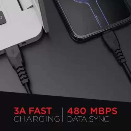 boAt Micro USB 50 Cable with Universal Compatibilty, High Speed Data Transmission, Fast Charging (Black) 5 boAt Micro USB 50 Cable with Universal Compatibilty, High Speed Data Transmission, Fast Charging (Black)