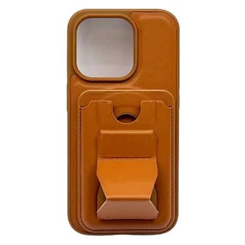 Alfred Victor Faux Leather Case for iPhone 15 Pro Max with Magsafe (Brown) 5 Alfred Victor Faux Leather Case for iPhone 15 Pro Max with Magsafe (Brown)