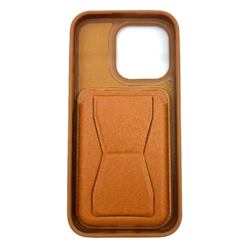 Alfred Victor Faux Leather Case for iPhone 15 Pro Max with Magsafe (Brown) 6 Alfred Victor Faux Leather Case for iPhone 15 Pro Max with Magsafe (Brown)