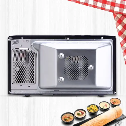 LG 21 Litres Convection Microwave with Glass Door, 151 Auto Cook Menus, Heathplus menu, Quartz Heater (MC2146BR, Black) 12 LG 21 Litres Convection Microwave with Glass Door, 151 Auto Cook Menus, Heathplus menu, Quartz Heater (MC2146BR, Black)