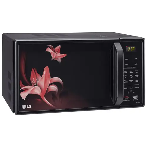 LG 21 Litres Convection Microwave with Glass Door, 151 Auto Cook Menus, Heathplus menu, Quartz Heater (MC2146BR, Black) 15 LG 21 Litres Convection Microwave with Glass Door, 151 Auto Cook Menus, Heathplus menu, Quartz Heater (MC2146BR, Black)