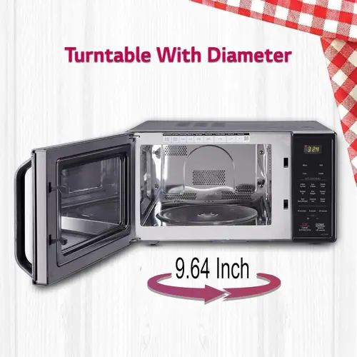 LG 21 Litres Convection Microwave with Glass Door, 151 Auto Cook Menus, Heathplus menu, Quartz Heater (MC2146BR, Black) 5 LG 21 Litres Convection Microwave with Glass Door, 151 Auto Cook Menus, Heathplus menu, Quartz Heater (MC2146BR, Black)