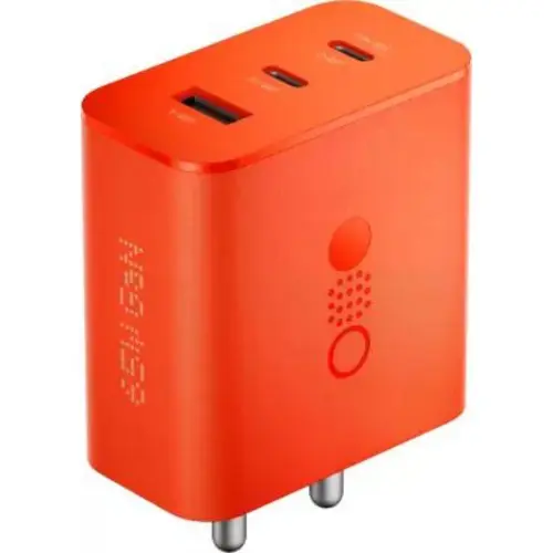 CMF by Nothing 65W GAN with 3-IN-1 Multiport/ All-Round Protection/ Wide Compatibility (Orange)
