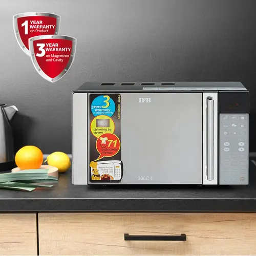 IFB 20 Litres Convection Microwave with Auto Cook Menus, Steam Clean & Child Lock (20BC4, Black) 6 IFB 20 Litres Convection Microwave with Auto Cook Menus, Steam Clean & Child Lock (20BC4, Black)