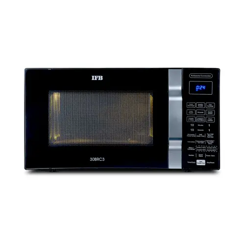 IFB 30 Litres Convection Microwave Oven with Child Safety Lock, Overheating Protection, Digital Lock (Black, 30BRC3)