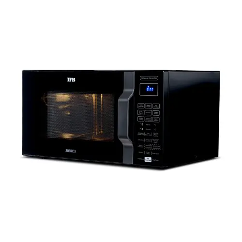 IFB 30 Litres Convection Microwave Oven with Child Safety Lock, Overheating Protection, Digital Lock (Black, 30BRC3)