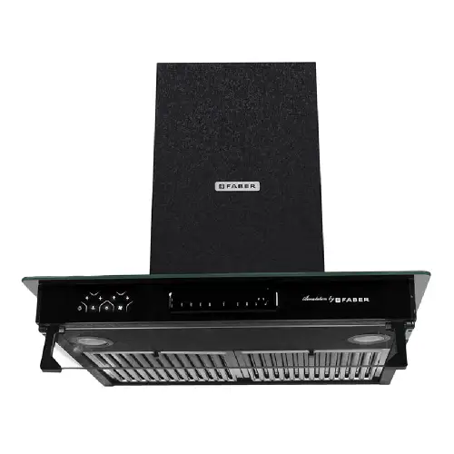 Faber Aerostation Star Pro 60 cm Hood Chimney with Baffle filter, 1095m3/hr Suction power, Touch control (Alligator Black, 3D AB TC 60)