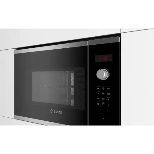 Bosch Series 4 Built in Microwave with 25 Litres Cavity Capacity, LED Display Control, Turntable (Black, BEL553MS0I) 2 Bosch Series 4 Built in Microwave with 25 Litres Cavity Capacity, LED Display Control, Turntable (Black, BEL553MS0I)