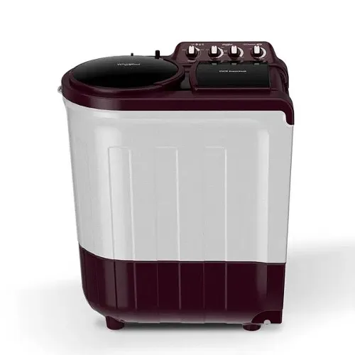 Whirlpool 7 KG 5 Star Semi Automatic Top Load Washing Machine | Super Soak Technology | Rat Protection | 5 Years Motor Warranty (Ace Super Soak, Wine)
