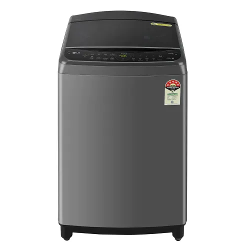 LG 9 KG 5 Star Inverter Fully Automatic Top Load Washing Machine | Wi-Fi | In-Built Heater | TurboDrum | Jet Spray+ | Steamâ?(THD09SWM, Middle Black)