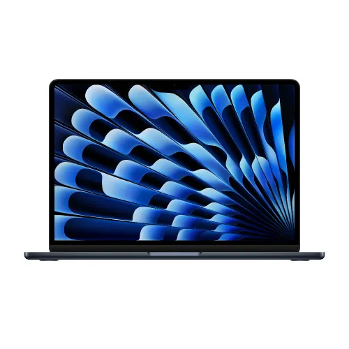Apple Macbook Air 2024 (M3 Chip / 16GB RAM / 512 GB SSD / 8 Core CPU 10 CORE GPU / 15.3 Inch 38.91cm Liquid Retina Display / Midnight) MXD43HN/A