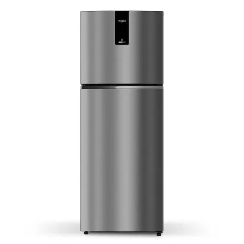 Whirlpool Intellifresh 308 Litres 2 Star Forst Free Double Door Refrigerator with Intellisense Inverter Technology (IFINVELTDF355AS2STL, Alpha Steel)