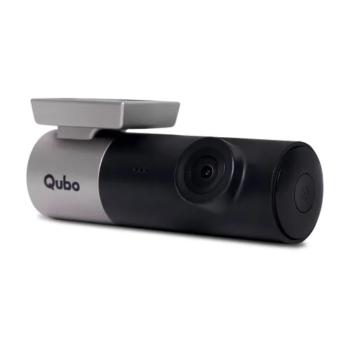 Qubo Dashcam Pro Full HD 1080p Dash Camera with GPS Log with Multiple Recording Options, Wide Angle View, Timelapse| Designed for Indian Roads (Black)