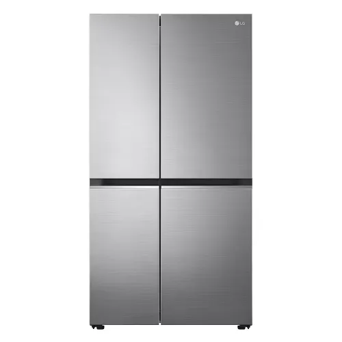 LG 650 L Side by Side Door Convertible  Refrigerator with Door Cooling + , Hygiene Fresh+ (GL-B257EPZ3, Shiny Steel)