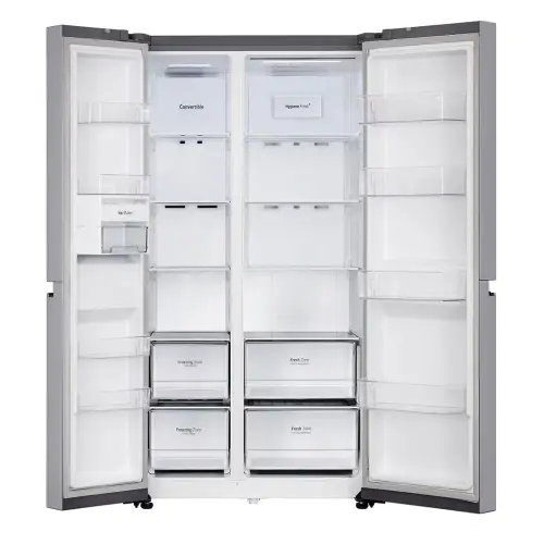 LG 650 L Side by Side Door Convertible Refrigerator with Door Cooling + , Hygiene Fresh+ (GL-B257EPZ3, Shiny Steel) 2 LG 650 L Side by Side Door Convertible Refrigerator with Door Cooling + , Hygiene Fresh+ (GL-B257EPZ3, Shiny Steel)