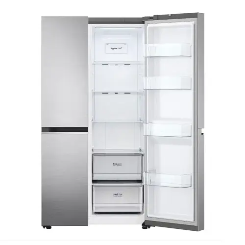 LG 650 L Side by Side Door Convertible Refrigerator with Door Cooling + , Hygiene Fresh+ (GL-B257EPZ3, Shiny Steel) 3 LG 650 L Side by Side Door Convertible Refrigerator with Door Cooling + , Hygiene Fresh+ (GL-B257EPZ3, Shiny Steel)