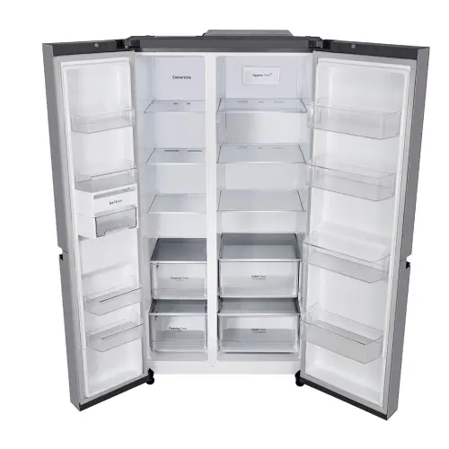 LG 650 L Side by Side Door Convertible Refrigerator with Door Cooling + , Hygiene Fresh+ (GL-B257EPZ3, Shiny Steel) 6 LG 650 L Side by Side Door Convertible Refrigerator with Door Cooling + , Hygiene Fresh+ (GL-B257EPZ3, Shiny Steel)
