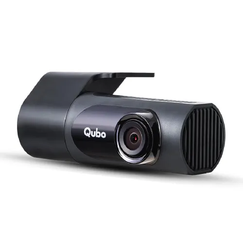 Qubo Smart Dashcam Pro X Full HD 1080p Dash Camera with 360 Rotatable| Wide Angle View| Low Light Performance| Built-in Super Capacitor (Space Grey)