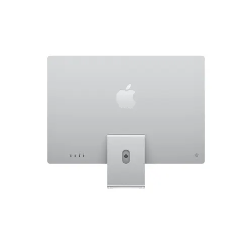 Apple iMac (Apple M3 Chip/ 8-core CPU/ 8GB RAM/ 256GB SSD/ 24-inch (60.96 cm) 4.5K Retina display / 8-core GPU/ macOS/ Silver)