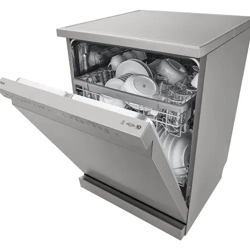 LG 14 Place Settings Free Standing Dishwasher with TrueSteam, QuadWash & Inverter Direct Drive (DFB532FP, Silver) 5 LG 14 Place Settings Free Standing Dishwasher with TrueSteam, QuadWash & Inverter Direct Drive (DFB532FP, Silver)