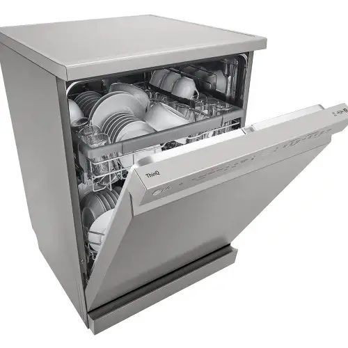 LG 14 Place Settings Free Standing Dishwasher with TrueSteam, QuadWash & Inverter Direct Drive (DFB532FP, Silver) 6 LG 14 Place Settings Free Standing Dishwasher with TrueSteam, QuadWash & Inverter Direct Drive (DFB532FP, Silver)