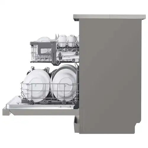 LG 14 Place Settings Free Standing Dishwasher with TrueSteam, QuadWash & Inverter Direct Drive (DFB532FP, Silver) 9 LG 14 Place Settings Free Standing Dishwasher with TrueSteam, QuadWash & Inverter Direct Drive (DFB532FP, Silver)