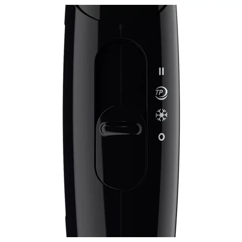 Philips 1200 W Hair Dryer with 3 Temperature Settings, Black (BHC010/10LOWENDDRYERL4L)
