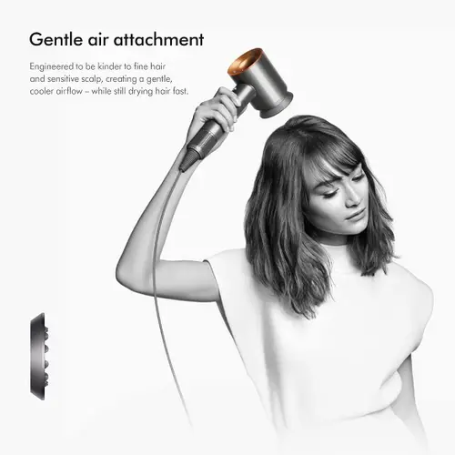 Dyson Supersonic 1380 W Hair Dryer with 4 Precise Heat Setting, Nickel & Copper (389934-01) 6 Dyson Supersonic 1380 W Hair Dryer with 4 Precise Heat Setting, Nickel & Copper (389934-01)