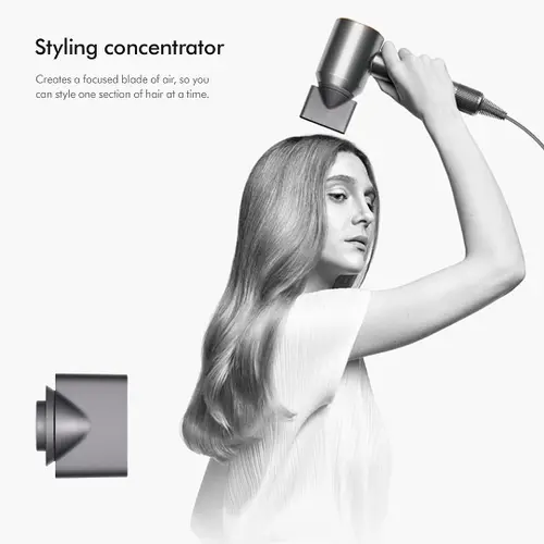 Dyson Supersonic 1380 W Hair Dryer with 4 Precise Heat Setting, Nickel & Copper (389934-01) 7 Dyson Supersonic 1380 W Hair Dryer with 4 Precise Heat Setting, Nickel & Copper (389934-01)