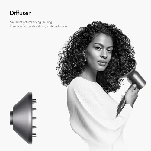 Dyson Supersonic 1380 W Hair Dryer with 4 Precise Heat Setting, Nickel & Copper (389934-01) 8 Dyson Supersonic 1380 W Hair Dryer with 4 Precise Heat Setting, Nickel & Copper (389934-01)