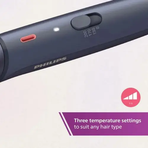 Philips Heated Straightning Brush with Silk Protect technology, Blue (BHH885/10) 4 Philips Heated Straightning Brush with Silk Protect technology, Blue (BHH885/10)
