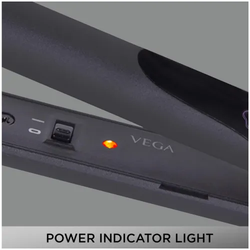 Vega Adore Hair Straightener with One Heat Setting, Black (VHSH18) 5 Vega Adore Hair Straightener with One Heat Setting, Black (VHSH18)