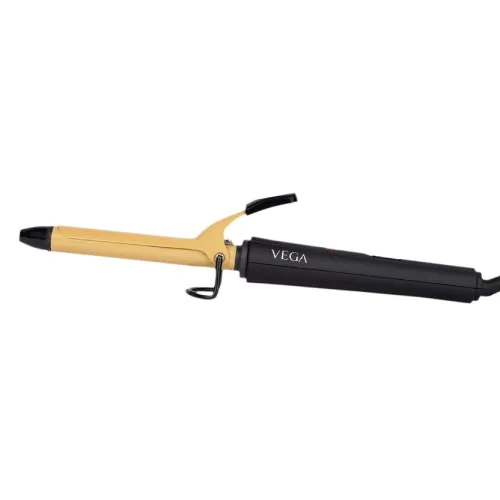 Vega Ease Curl 19 mm Barrel Hair Culer with Ceramic Coated Plates, Beige (VHCH01)