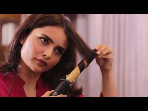 Vega Ease Curl 19 mm Barrel Hair Culer with Ceramic Coated Plates, Beige (VHCH01)