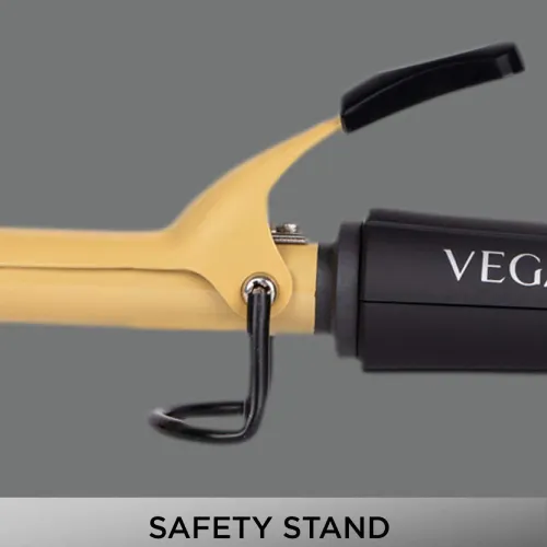 Vega Ease Curl 19 mm Barrel Hair Culer with Ceramic Coated Plates, Beige (VHCH01) 8 Vega Ease Curl 19 mm Barrel Hair Culer with Ceramic Coated Plates, Beige (VHCH01)