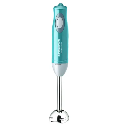 Morphy Richards Pronto Ultra Blue Hand Blender with Ergonomic Design, 300 Watts, Multi-Function Blade, Detachable Leg, Plastic body (Blue)