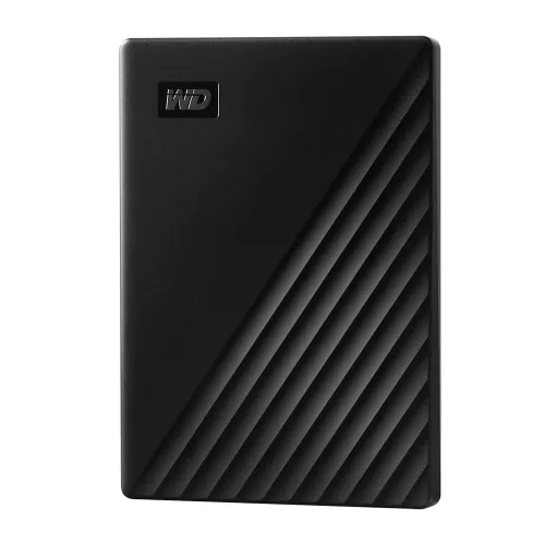 Western Digital My Passport Portable 2TB Hard Drive with up to 5GBPS Transfer Rate, 256 Bit AES Hardware Encryption, Automatic Backup (Black)
