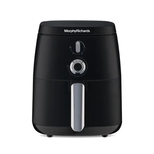 Morphy Richards Classic 5 Litres Air Fryer with Adjustable Temperature, Timer Control, Cool Touch Handle (Black)