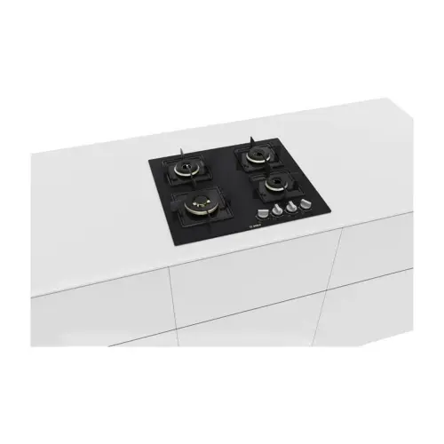 Bosch 4 Burner Gas Hob with Auto Ignition, 2D Ring Burner, Heat Shields and Enameled Pan Support (PNH6B6F10I) 5 Bosch 4 Burner Gas Hob with Auto Ignition, 2D Ring Burner, Heat Shields and Enameled Pan Support (PNH6B6F10I)